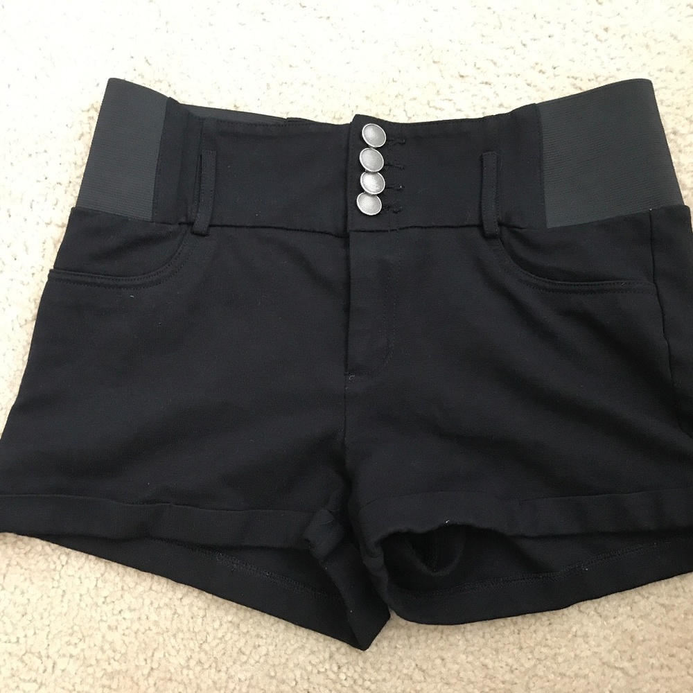 Women’s black shorts